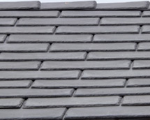 Slate Effect Tiles : Grey